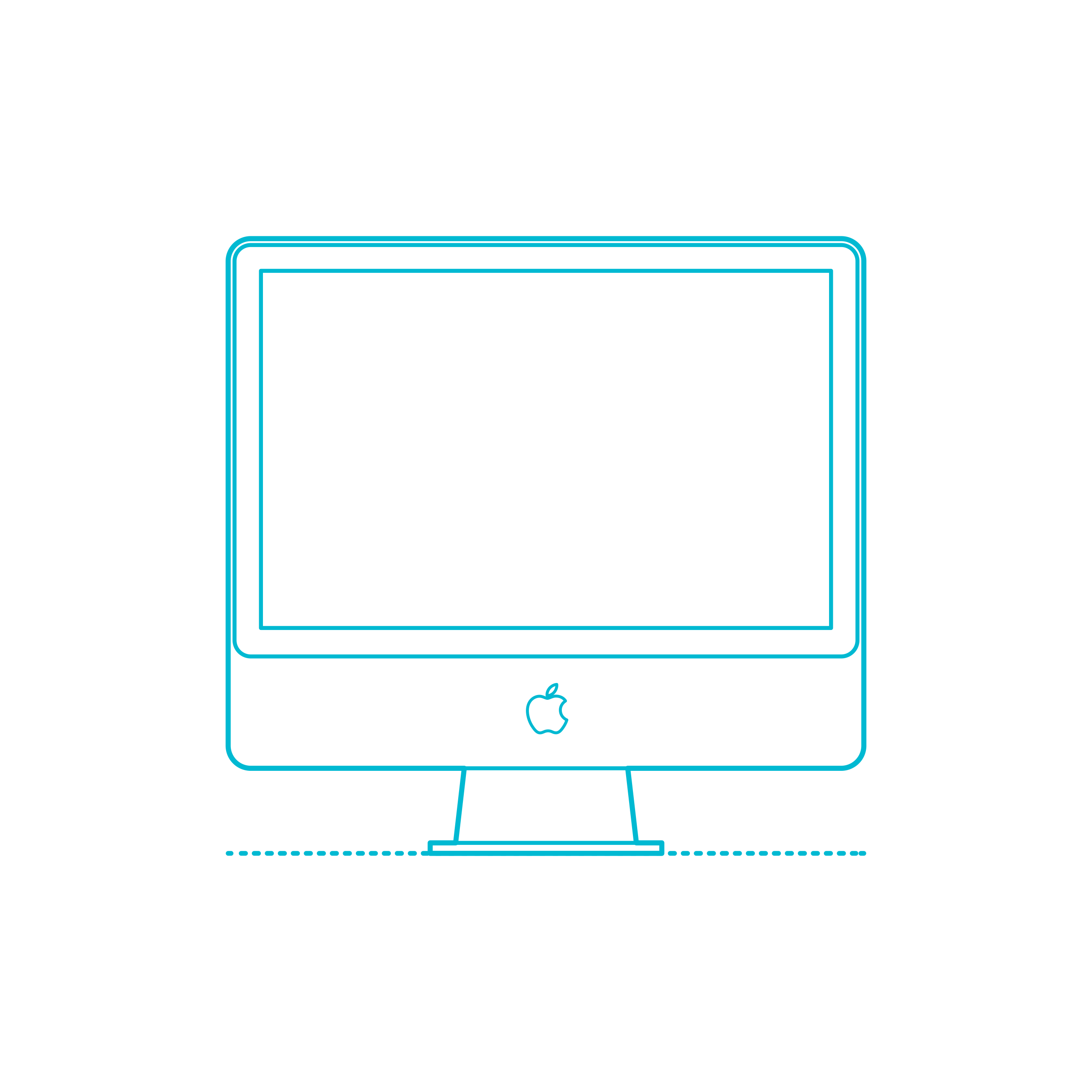 Guide Digital Apple Imac Aluminum 20 Inch 2007 Technical Engraving Svg Design Free Vectors